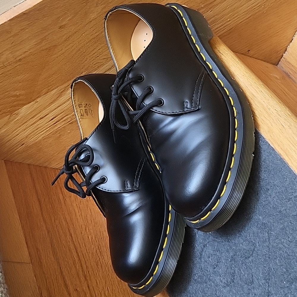 Dr. Martens 1461W Smooth Black